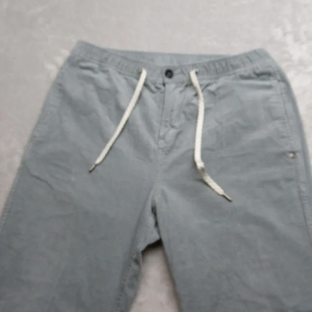 Vuori Optimist Pant‎ Mens 31x29 Gray Corduroy Drawstring Travel Flex Casual Soft